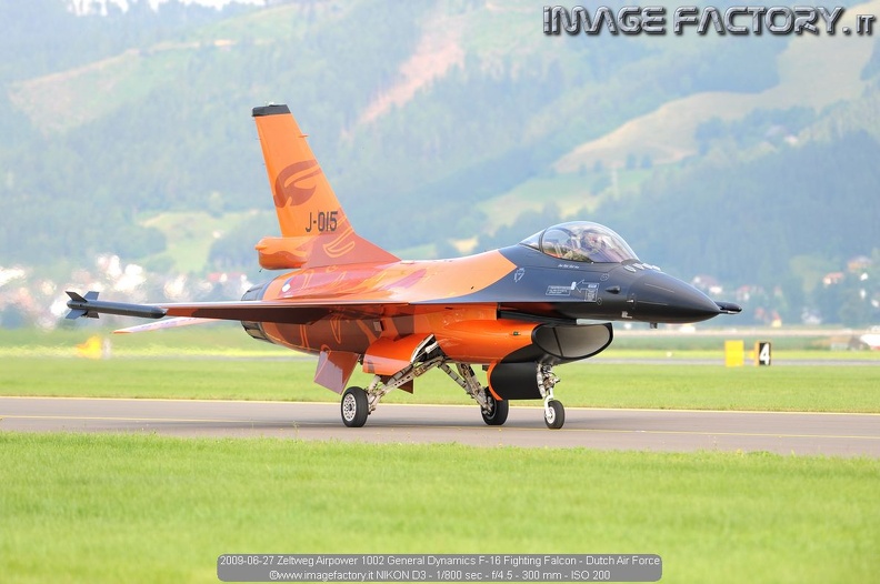 2009-06-27 Zeltweg Airpower 1002 General Dynamics F-16 Fighting Falcon - Dutch Air Force.jpg